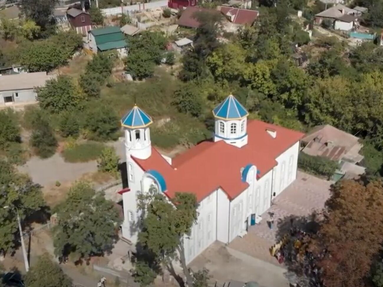 Окупанти можуть знести цей храм, повідомив Андрющенко