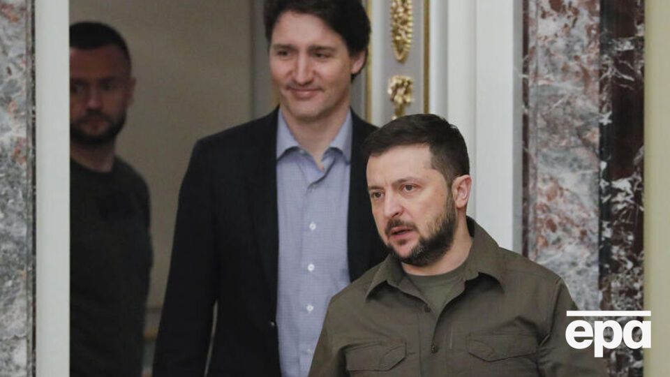 Трюдо после беседы с Зеленским заявил, что на саммитах G7 и НАТО на этой неделе будет говорить, как важна поддержка Украины