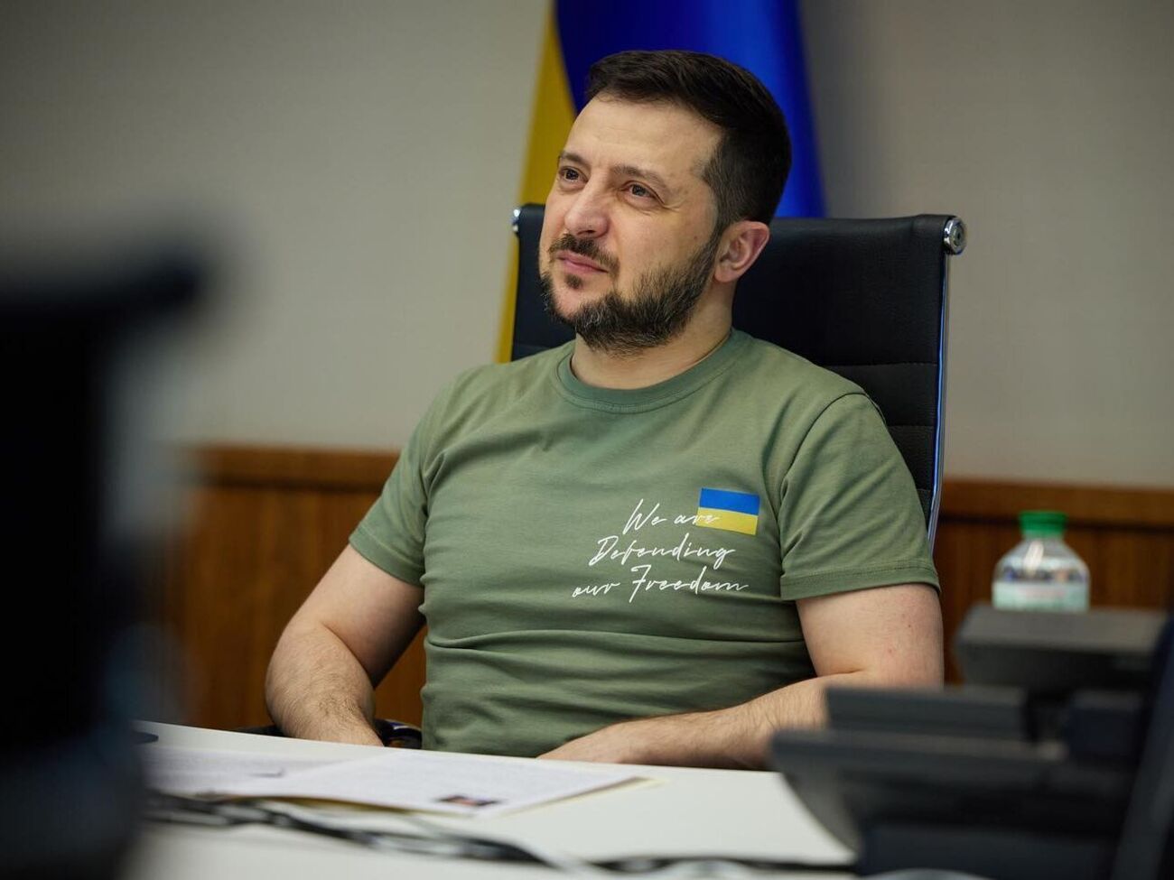 Зеленский считает, что время садиться с Россией за стол переговоров еще не наступило