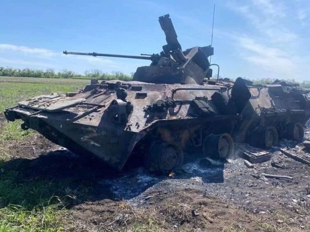 "Герой" роспропаганди окупант Краснов нікого насправді не рятував &ndash; просто витягував трупи товаришів по службі з БМП