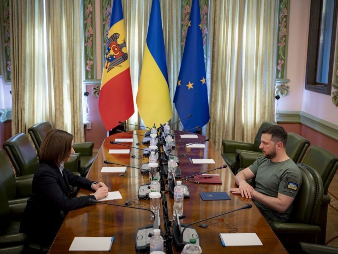 Санду сьогодні зустрілася із Зеленським у Києві