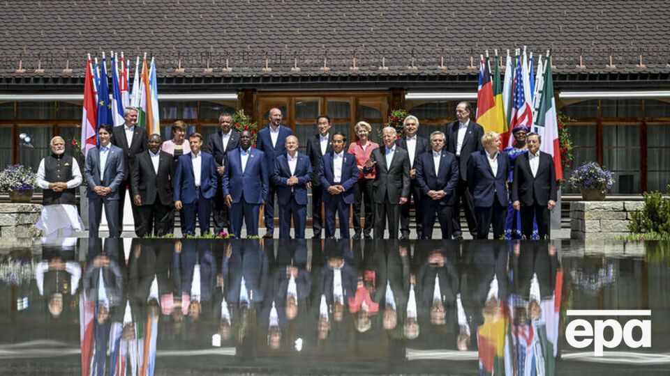 Лідери G7 заявили, що надаватимуть Україні фінансову та військову допомогу стільки, скільки потрібно