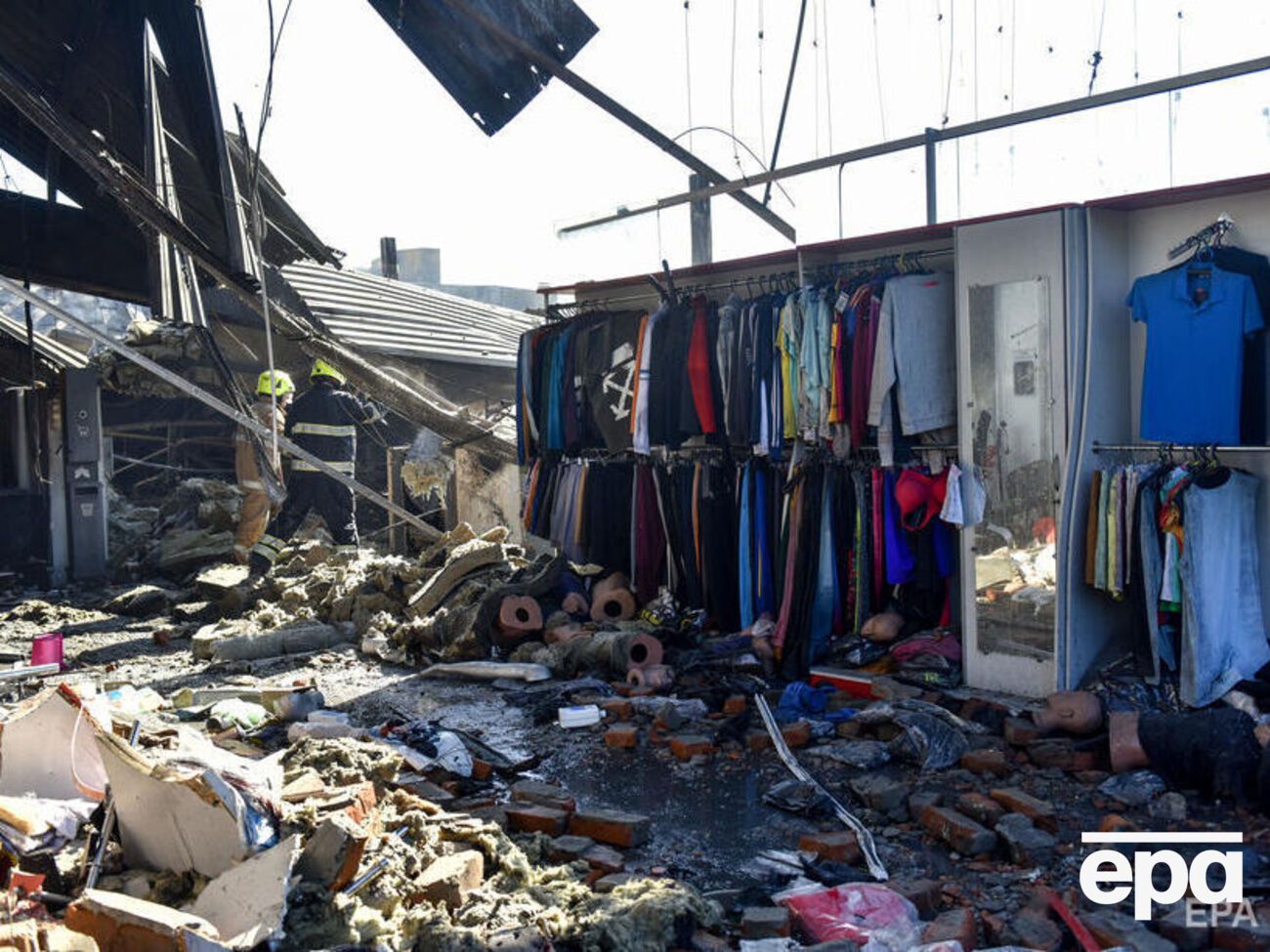 Так выглядит ТЦ в Кременчуге изнутри на утро 28 июня