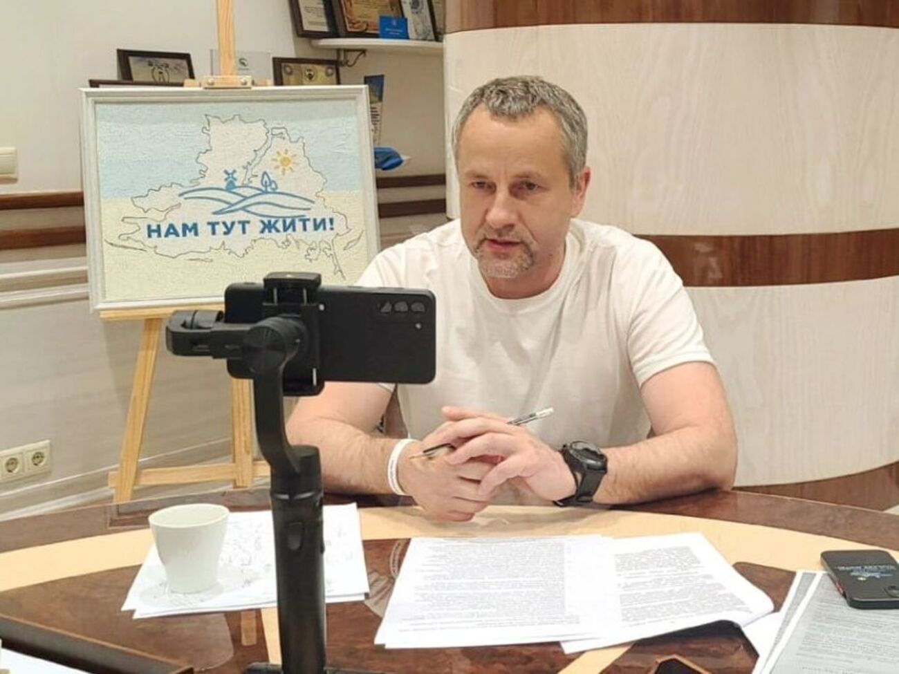 Несмотря на оккупацию Херсона, Колыхаев оставался в городе