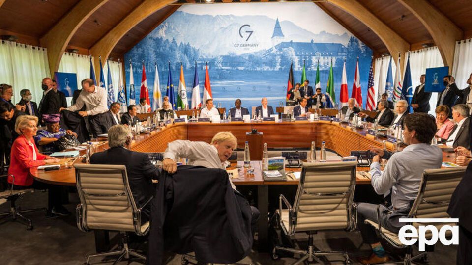 Лідери G7 заявили, що надаватимуть Україні фінансову та військову допомогу стільки, скільки потрібно