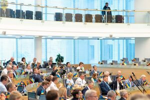 Решение о запрете импорта российского газа в Литву поддержали 123 депутата Сейма