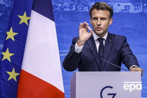 Не можна просто так взяти і закінчити війну, вважає Макрон. Росія не має перемогти, тому G7 підтримає Україну