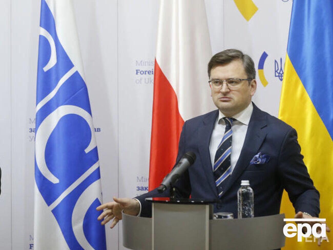 Кулеба вже закликав виключити Росію з ОБСЄ