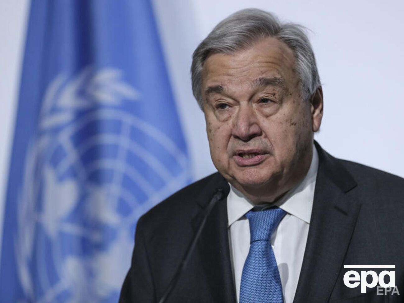 Антониу Гутерриш заявил, что если украинские порты не будут разблокированы в ближайшее время, мир ждут тяжелые последствия