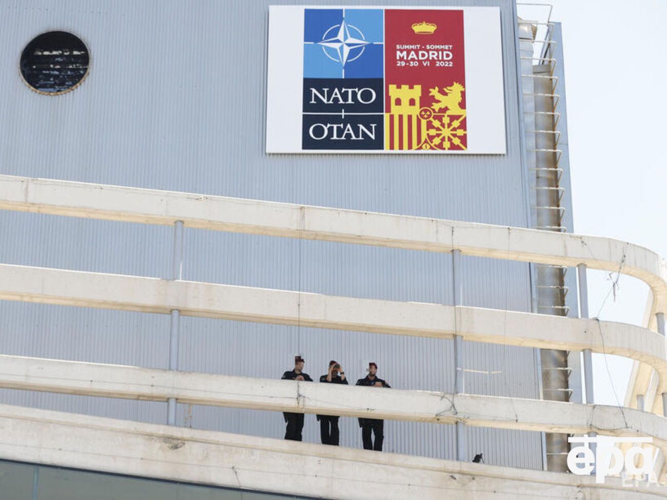 Саммит НАТО проходит в Мадриде