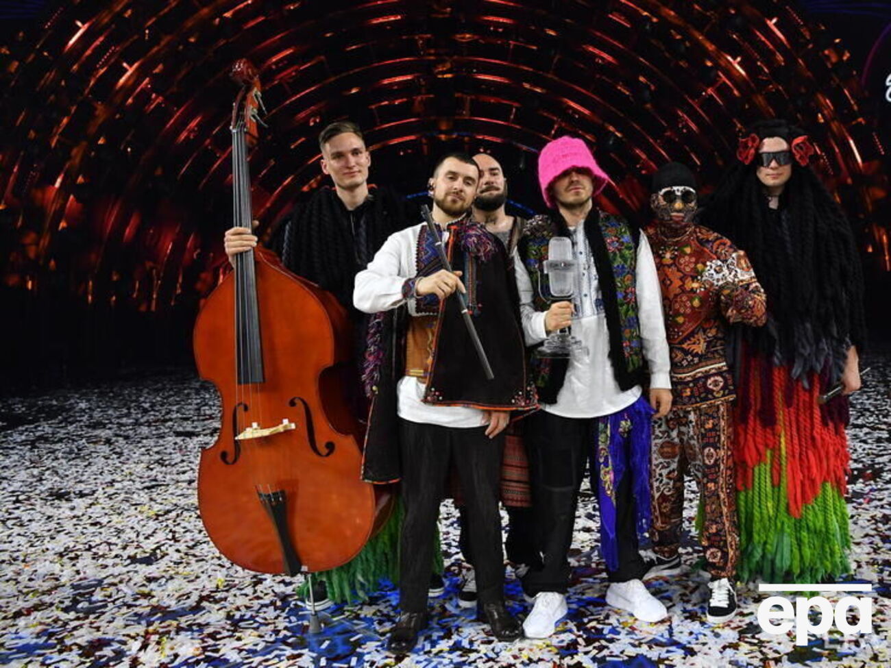 Kalush Orchestra заняли на "Евровидении 2022" первое место