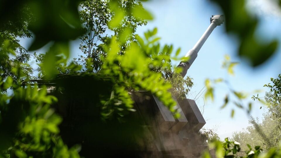 САУ Krab здатні вражати цілі на відстані до 40 км, зазначив Залужний