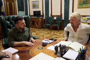 Зеленский и Брэнсон встретились 29 июня