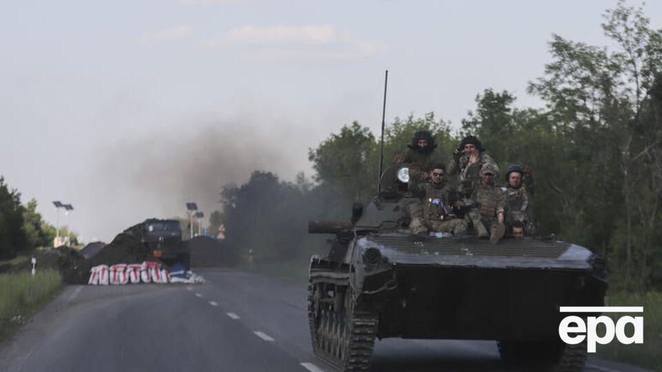 ISW: РФ також намагається організувати прямий наступ на Бахмут і Слов'янськ, але без значних успіхів