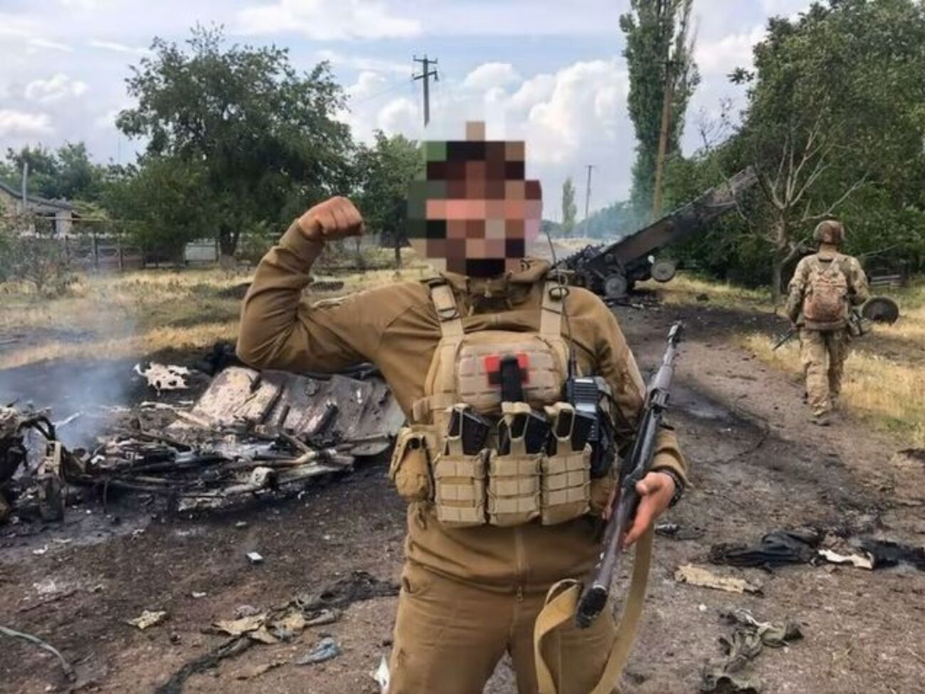 Під час боїв українські військові знищили БМП і танки росіян
