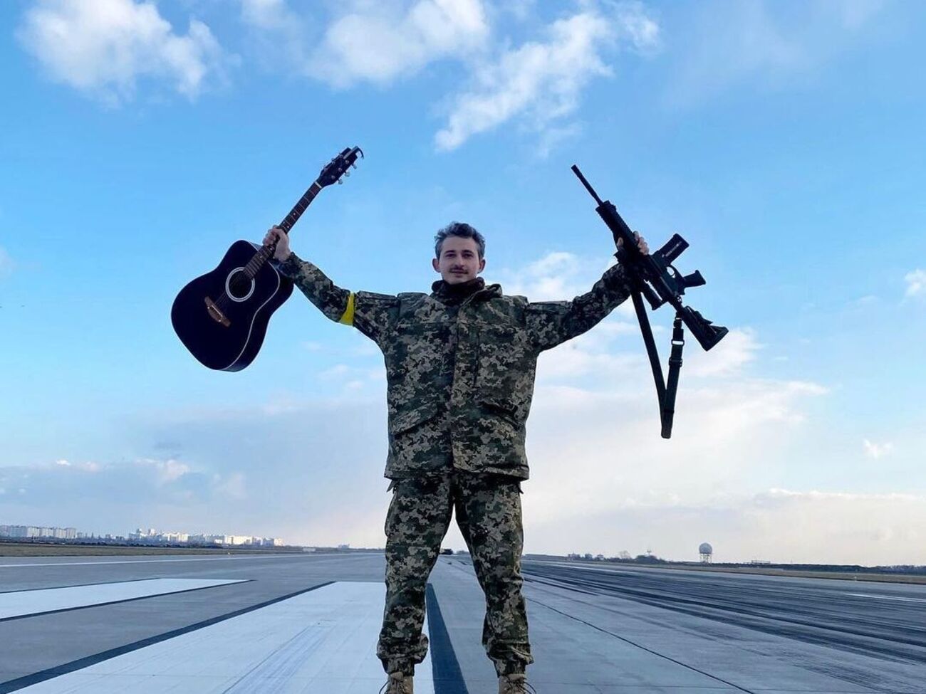 Сєрга служить у ЗСУ і почав навчання на снайпера