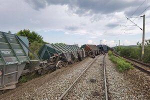 Потяг повертався порожнім після розвантаження