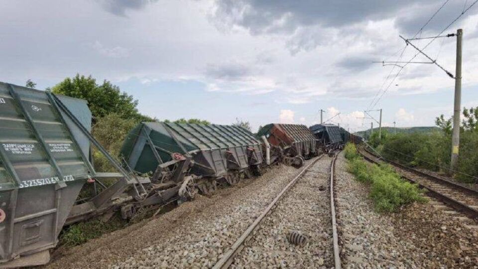 Потяг повертався порожнім після розвантаження