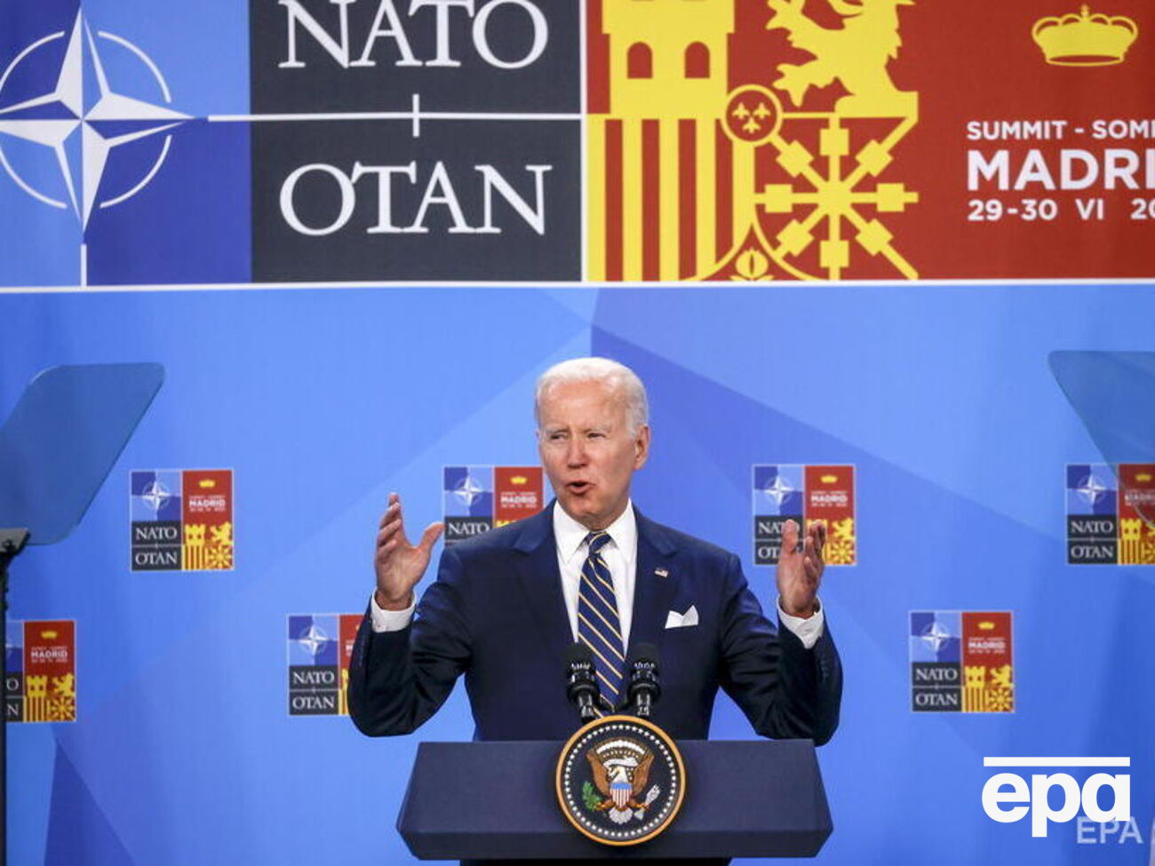 Байден сказав, що США надали Україні військову допомогу на $7 млрд і мають намір підтримувати країну стільки, скільки потрібно