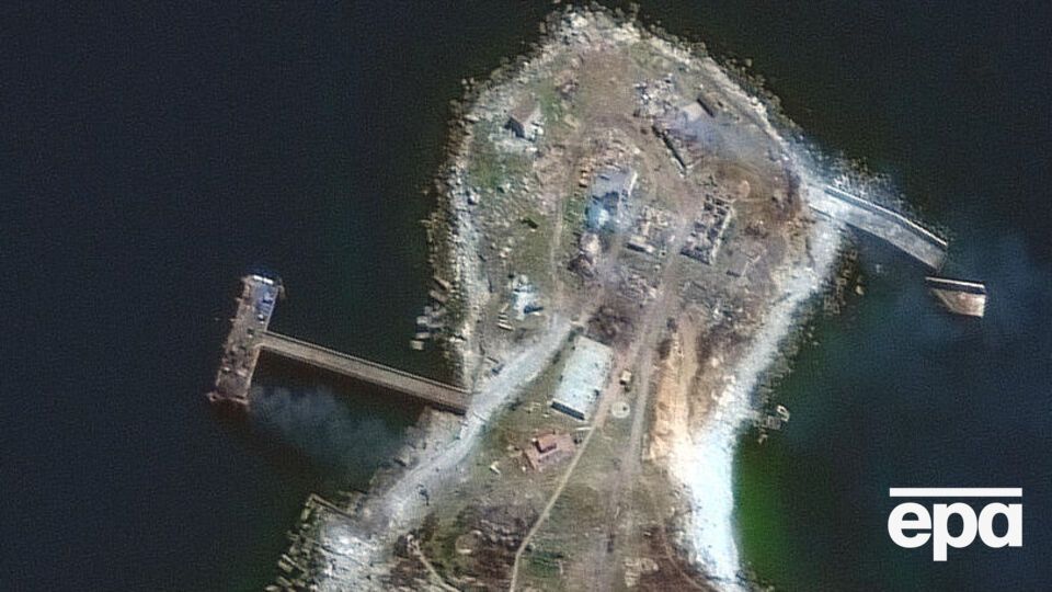 Оккупанты могли оставить на Змеином "средства для диверсий", отметила Гуменюк