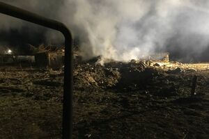 Куда именно был нанесен ракетный удар, пока неизвестно, на фото – последствия обстрела Одесской области 27 июня