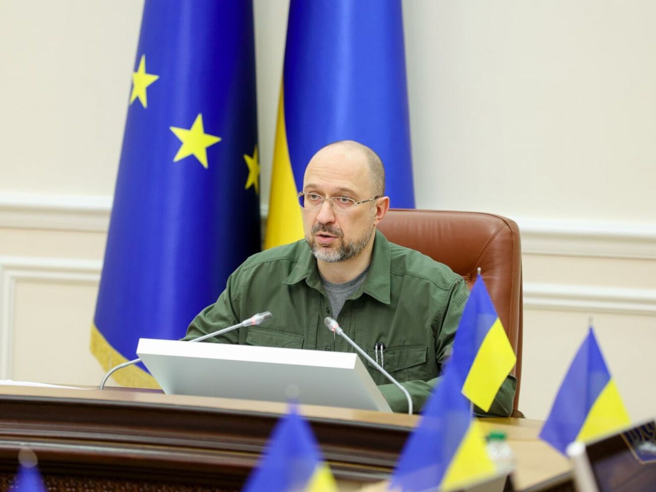 Шмыгаль:&nbsp;Цена на газ для производителей тепла будет зафиксирована на уровне 7,4 тыс. грн за 1 тыс. м&sup3;