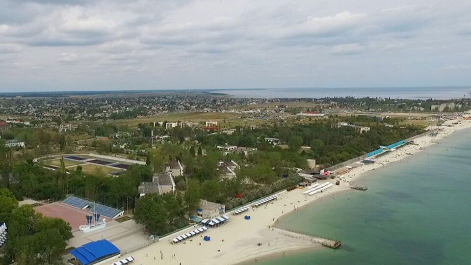 Пляж у Лазурному виявився замінованим окупантами
