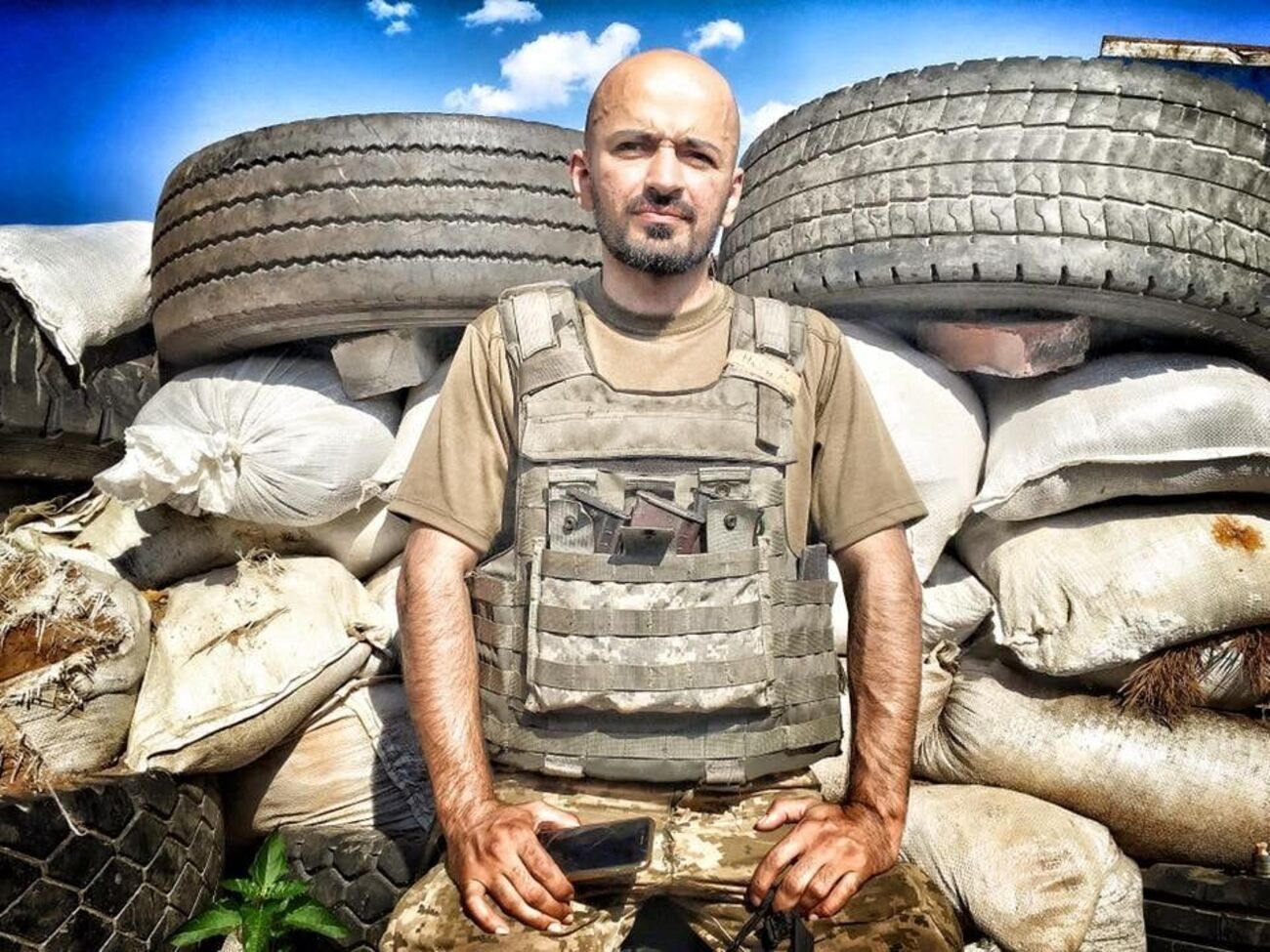Найем участвовал в АТО, а после начала полномасштабной войны снова пошел на фронт