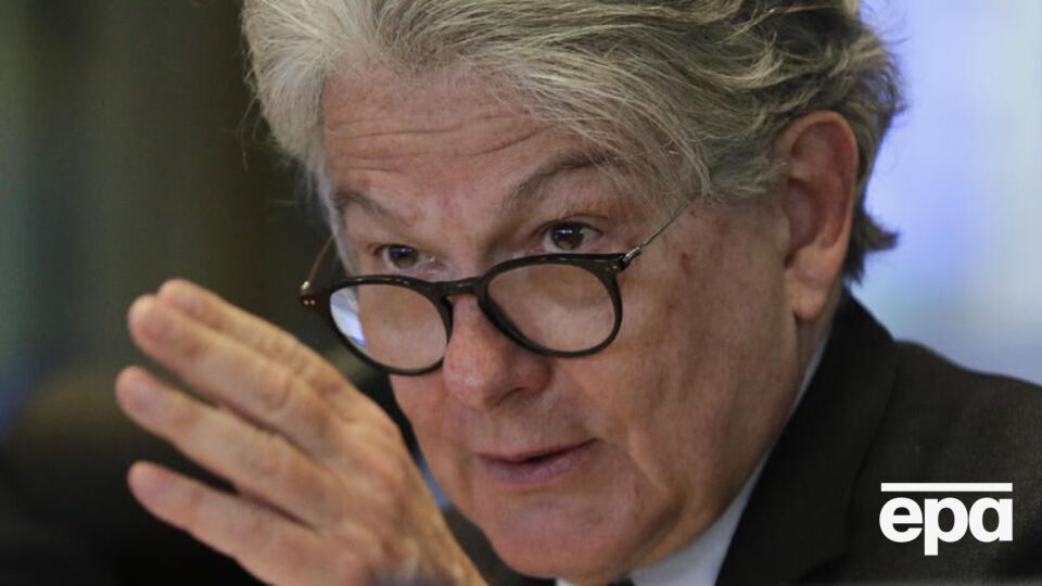 Тьерри Бретон: Все помогают украинцам в их законном сражении против этой агрессии