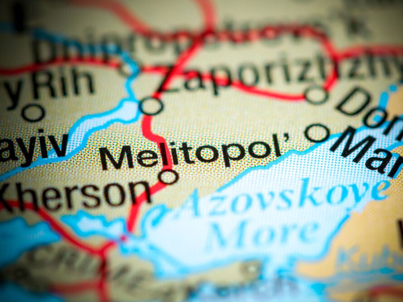 В конце февраля оккупанты после боев с Вооруженными силами Украины зашли в Мелитополь