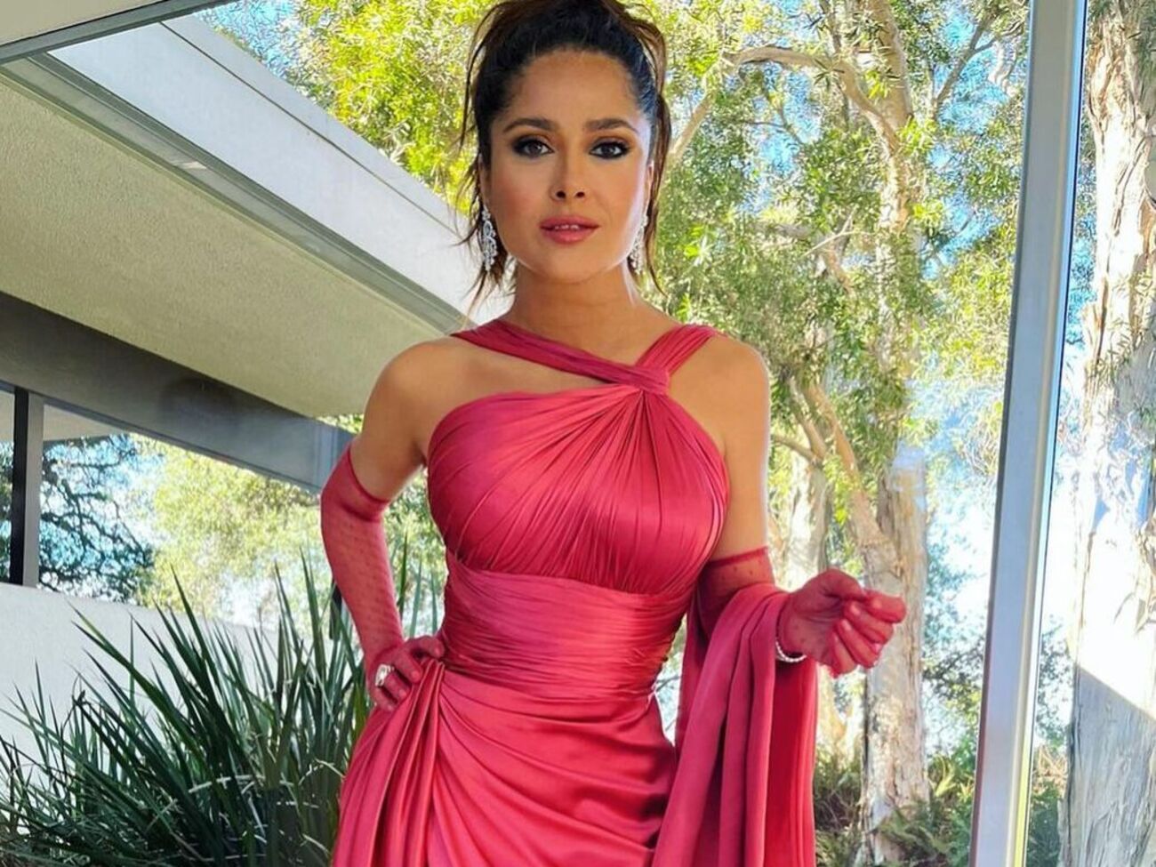 Хайек:&nbsp;Наслаждалась необыкновенным концертом короля сальсы