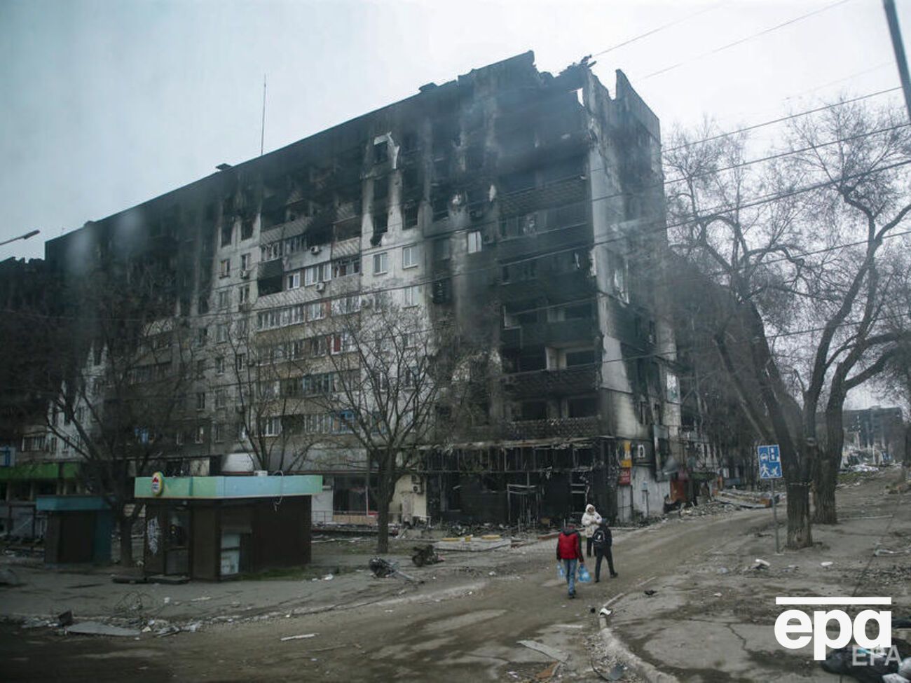 В Мариуполе осталось около 100 тыс. человек