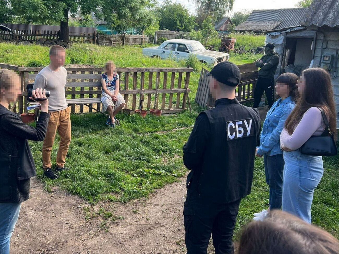 Затримана визнала факт співпраці з ворогом і дає свідчення про свою протиправну діяльність, зазначили у СБУ