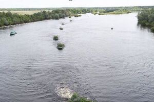 Війська Білорусі відпрацювали епізод переправи з подолання водної перешкоди через річку Сож