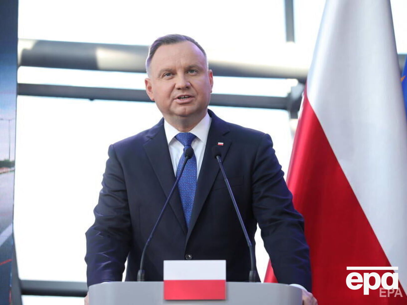 Дуда говоритиме з європейськими політиками про статус кандидата в ЄС для України та експорт зерна
