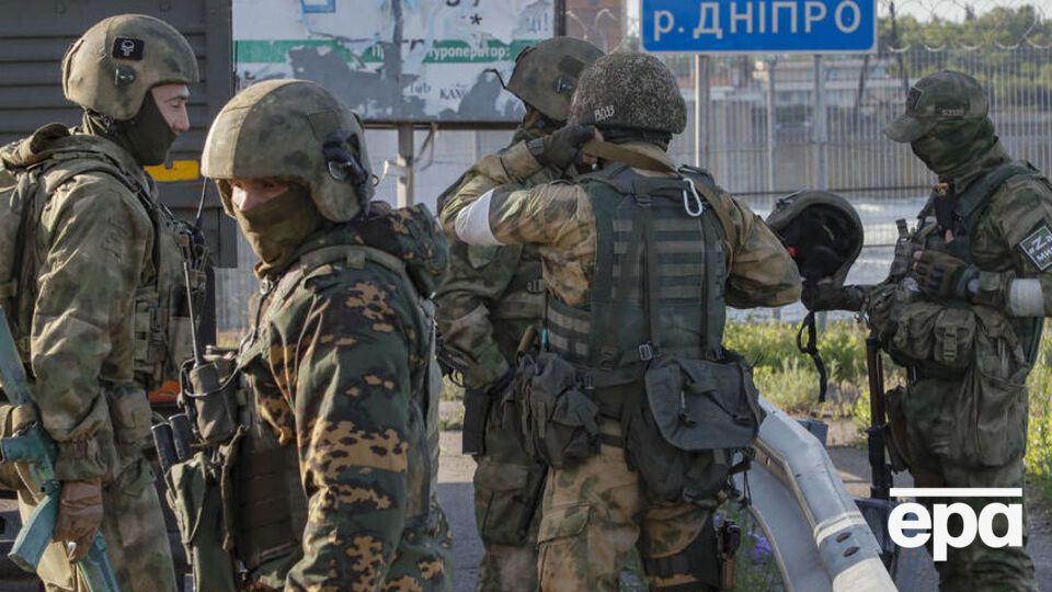 Оккупанты дезертируют из Херсонской области из-за больших потерь, сообщает украинская разведка