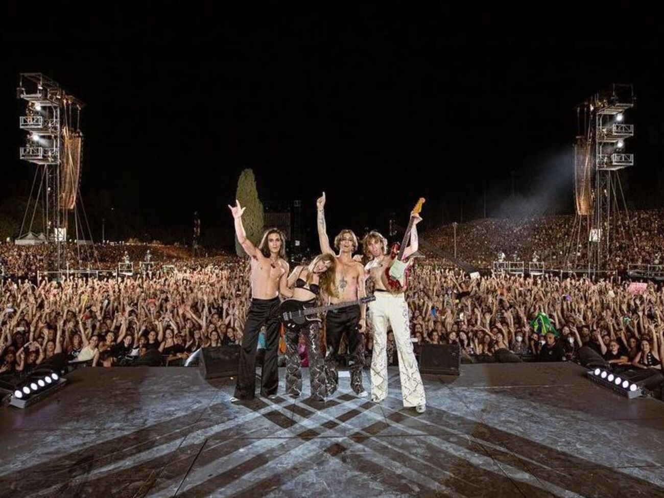 Солист Måneskin: Fuck Putin! Fuck the war!