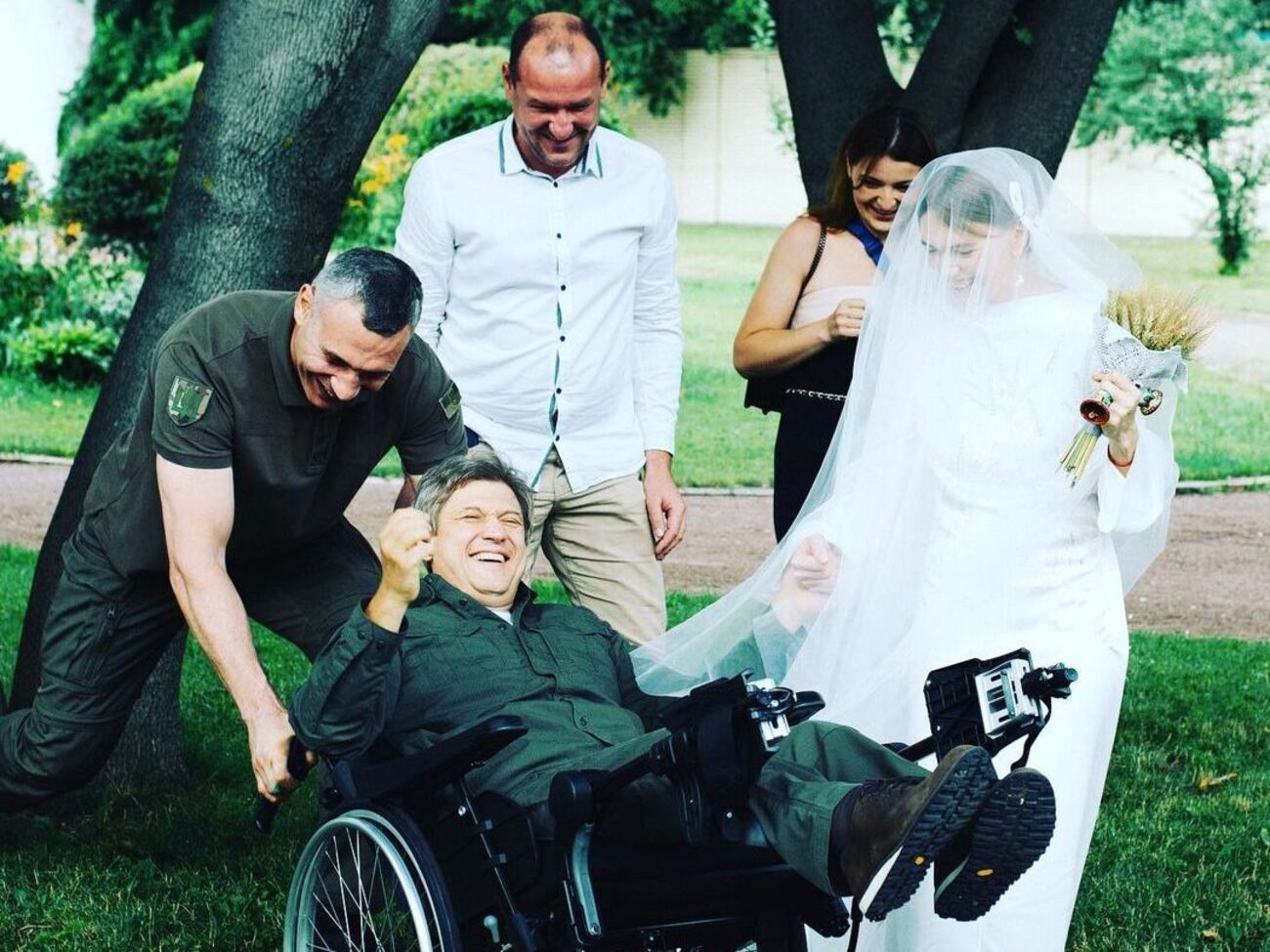 Литковская и Данилюк поженились 7 июля