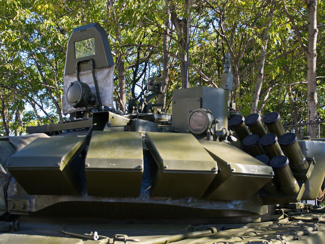 Танк был брошен в рабочем состоянии и с боекомплектом