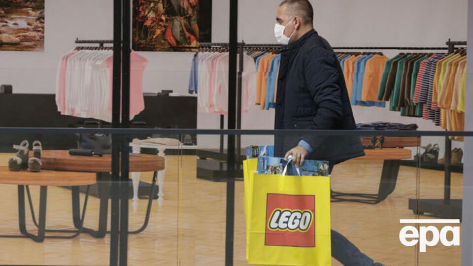 LEGO припиняє діяльність у Росії на невизначений строк