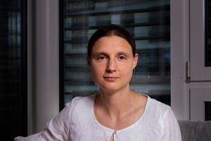 Зеленский поблагодарил Вязовскую (на фото) за то, что она помогает всем украинцам "защищать нашу свободу и независимость"
