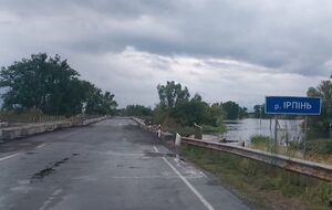 Мост ремонтировали две недели