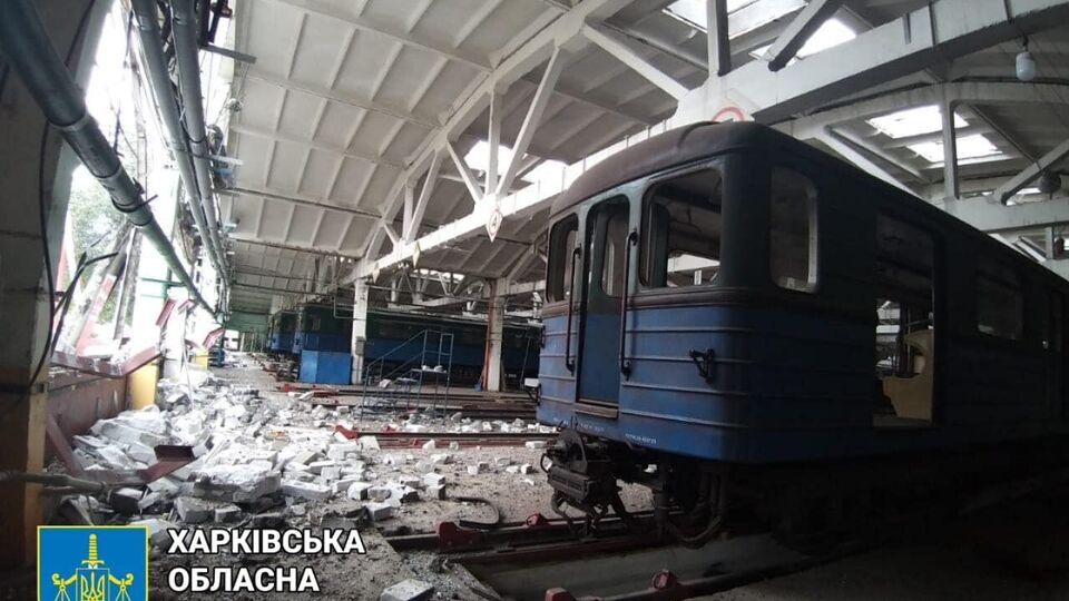 Окупанти знову вдарили по депо харківського метро