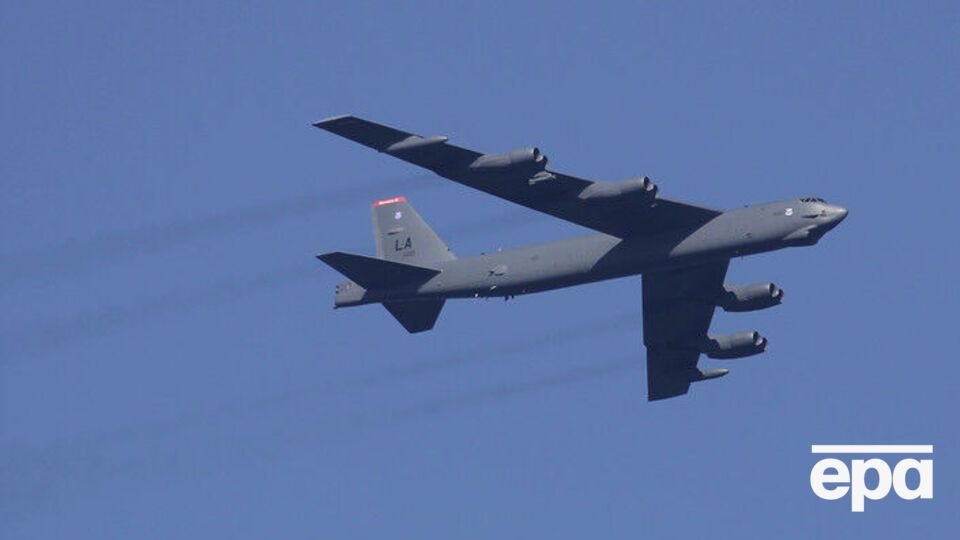 Запуск осуществлен с бомбардировщика B-52H