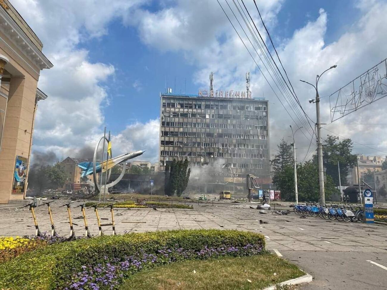 Оккупанты обстреляли Винницу 14 июля