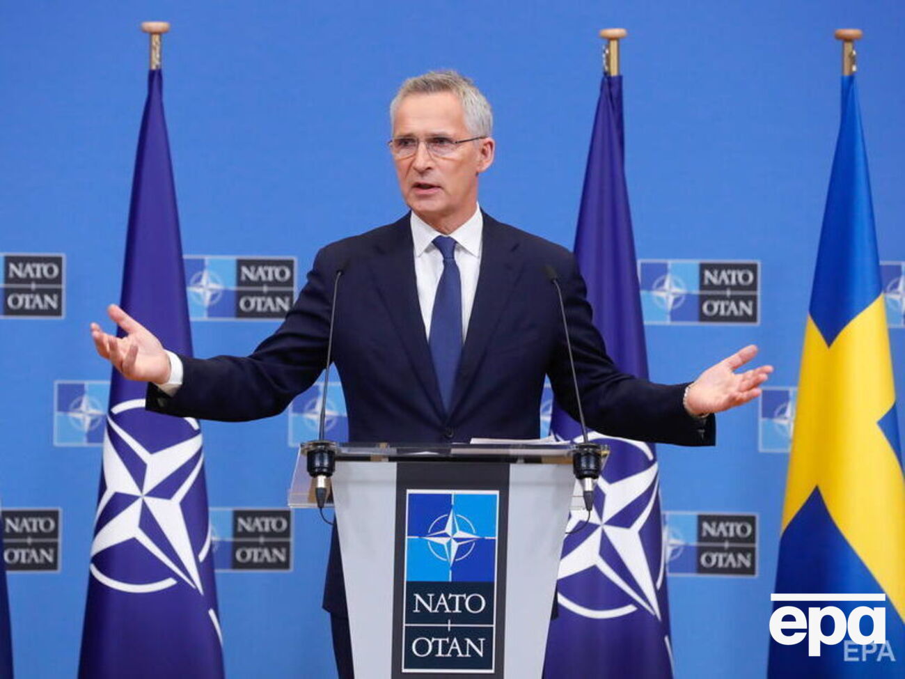Столтенберг: Ми підтримуємо Україну, високо цінованого партнера, але НАТО не братиме безпосередньої участі в бойових діях