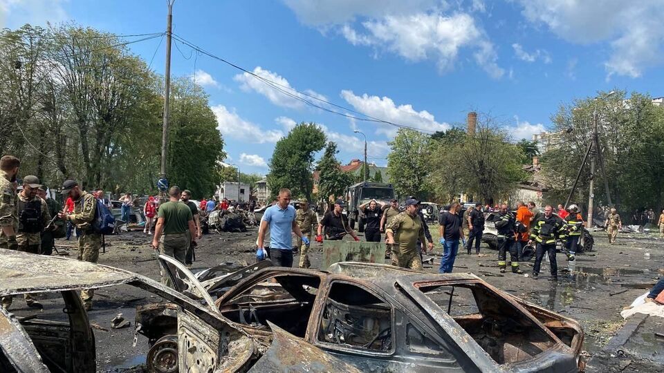 Удень 14 липня російські окупанти завдали ракетних ударів по Вінниці
