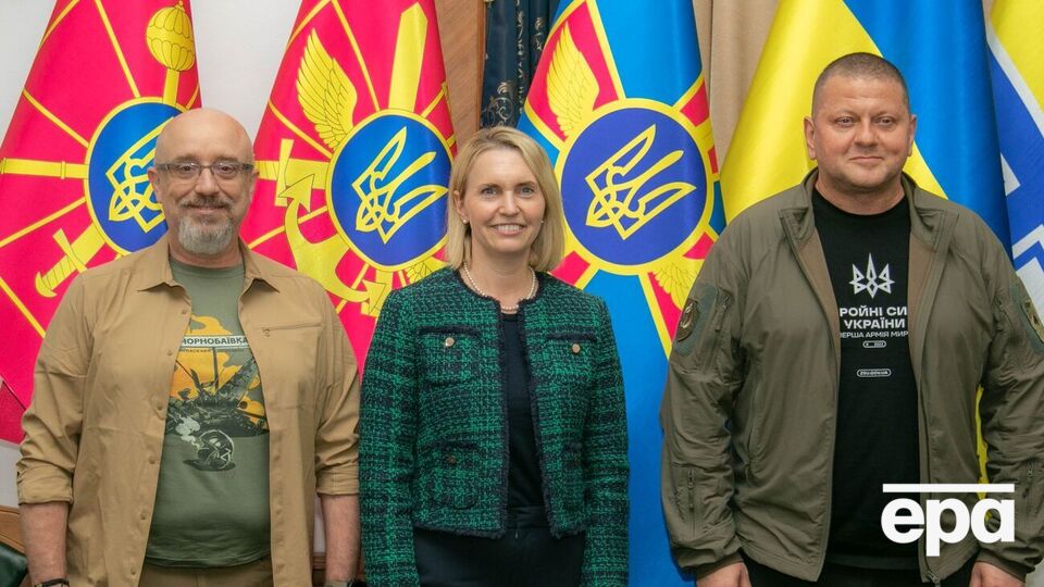 Резніков і Залужний говорили з Брінк про зброю