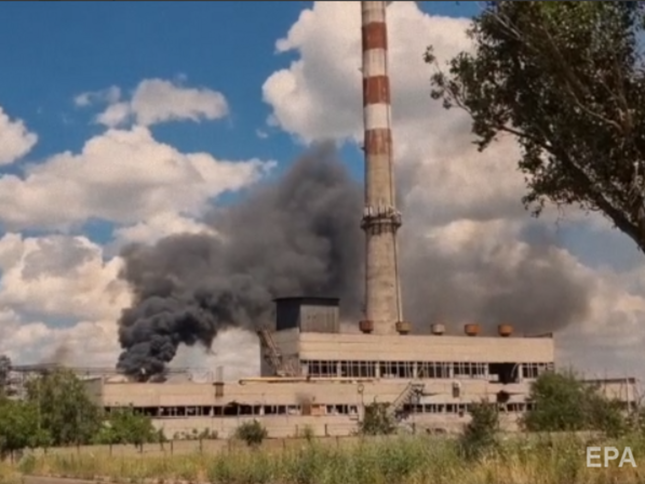 Завод "Сателлит" подожгли украинские партизаны