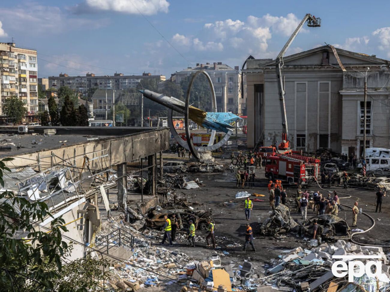 Оккупанты&nbsp;нанесли ракетные удары&nbsp;по центру Винницы днем 14 июля